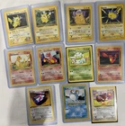 Vintage Pokémon Card Lot Pikachu Charmander Eevee WOTC Rare 1999 Nintendo