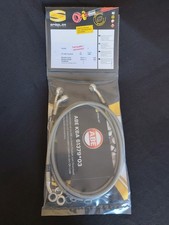 XF 650 Freewind AC SPIEGLER STAHLFLEX vorne & hinten UMMANTELT  XF650 brake hose