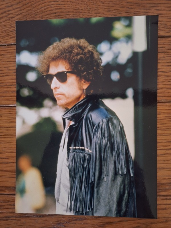 Bob Dylan Rare Photo 5X7  Excellent Condition In Special Collectors Box With Pic