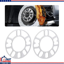 Universal 3mm Hubcentric Wheel Spacers 2-pack 4 5 Lug Wheels 98-120mmsize 3mm