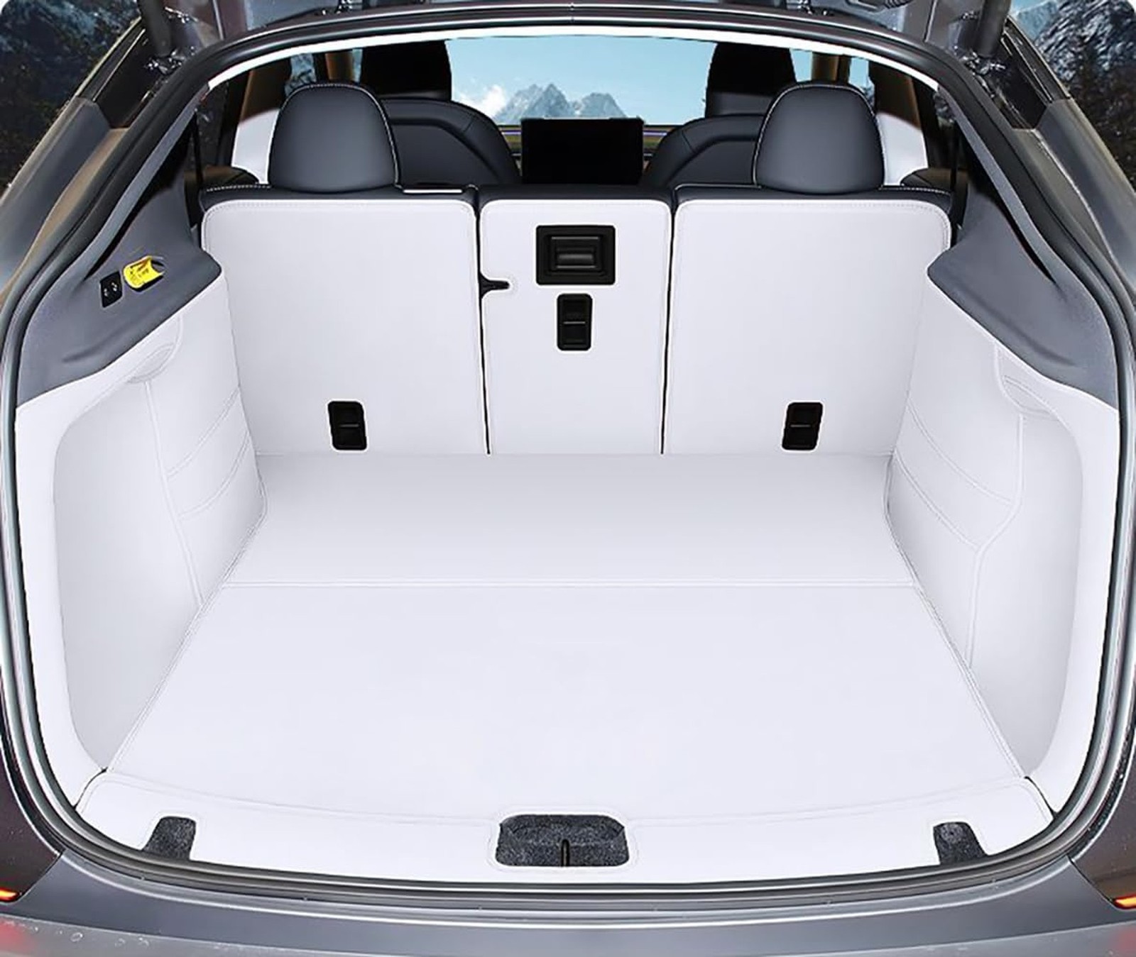 Tesla Model Y Trunk Mat 5-Seater Tesla Y 2026 Juniper Refresh Heavy Duty Trun...-image