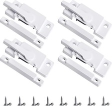 4 Pack Windows Sash Lock-Sliding Window Sash Locks for Single-Hung and Double...