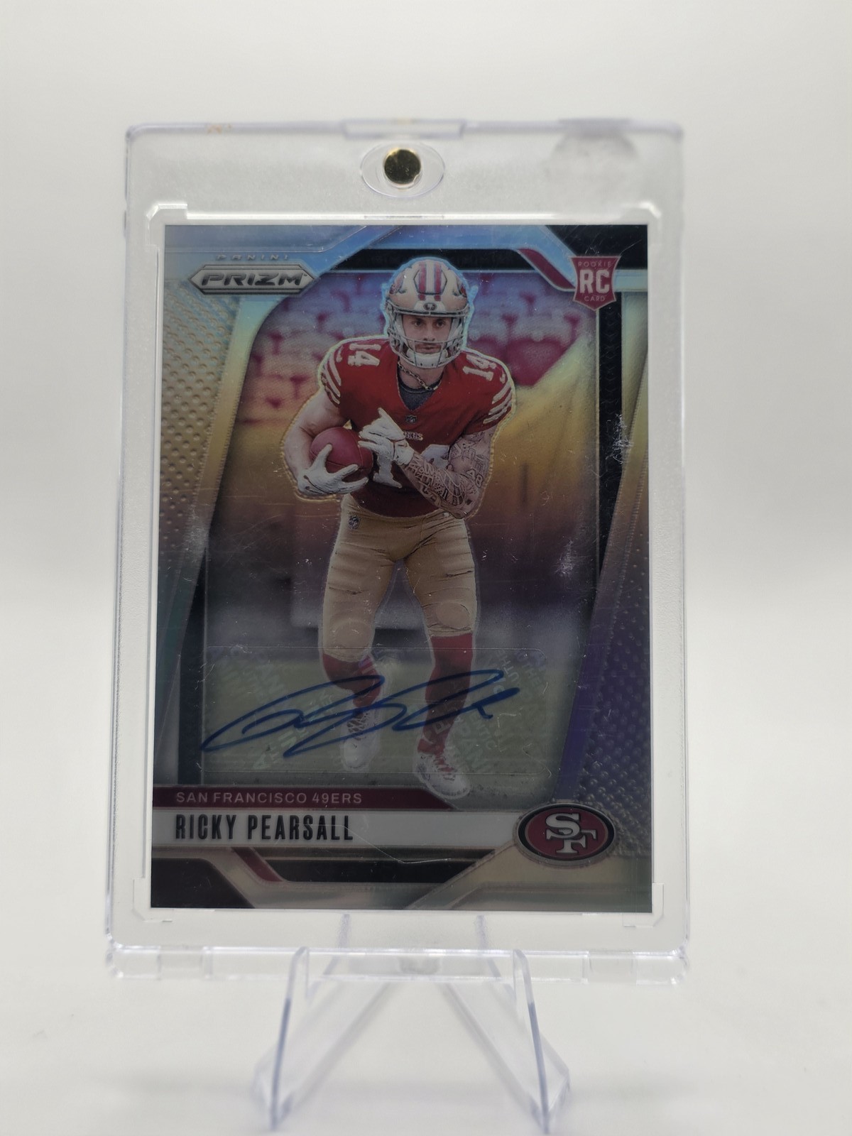 2024 Panini Prizm - Rookies Ricky Pearsall #383 Silver Prizm Autographs (AU, RC)