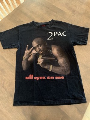 VTG Y2K 2005 2Pac Tupac Small All Eyez On Me Death Row Records T-Shirt