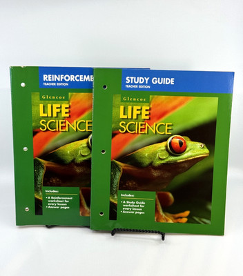 Glencoe Life Science Teacher Edition Study Guide and Reinforcement Set
