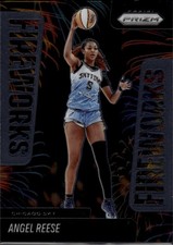 2025 Panini Prizm WNBA - Angel Reese - #11 Fireworks Chicago Sky