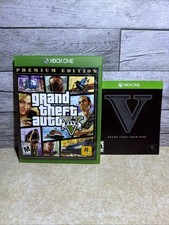 Grand Theft Auto V 5 Premium Edition Xbox One Complete 2018 CIB UNUSED CODE
