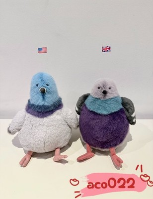Jellycat Strutton Pigeon&Leicester Pigeon Plush  Toy Tag & Dust Bag Gift 2pcs