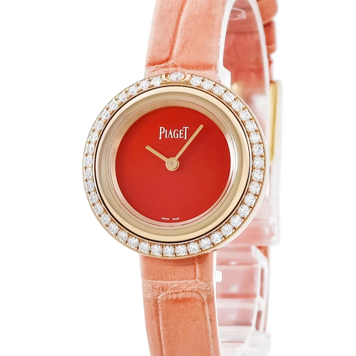 Piaget — Piaget Possession Carnelian G0A43088 Diamond 29mm Orange Dial Quartz #HDW270