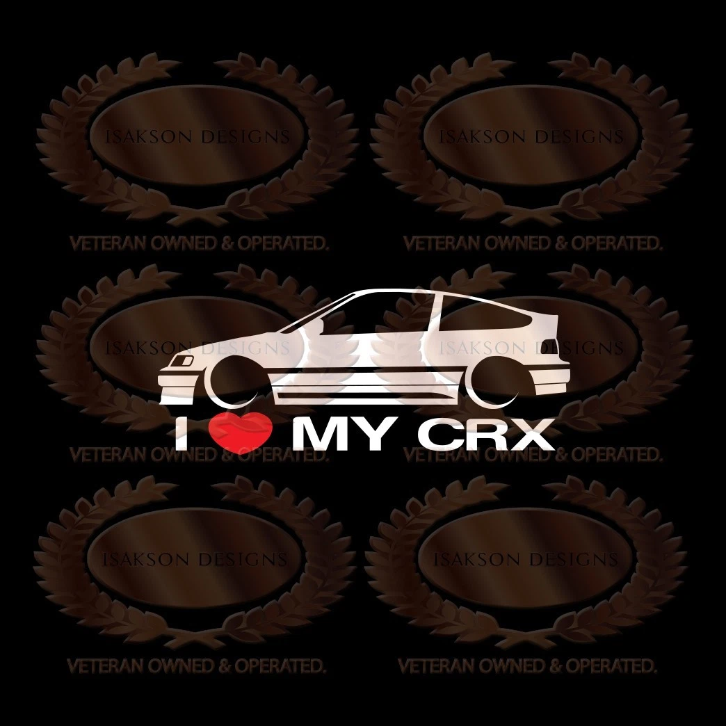 I-VTEC DOHC X2 Decals For Honda Civic Si CRX Ep3 CRZ RSX Type R Accord K20 JDM - Foto 8