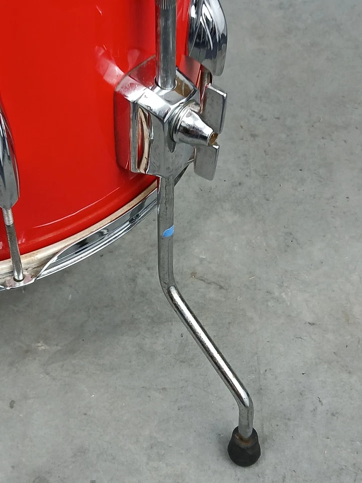 PREMIER 16" RED FLOOR TOM DRUM, ENGLAND - Image 3 of 4