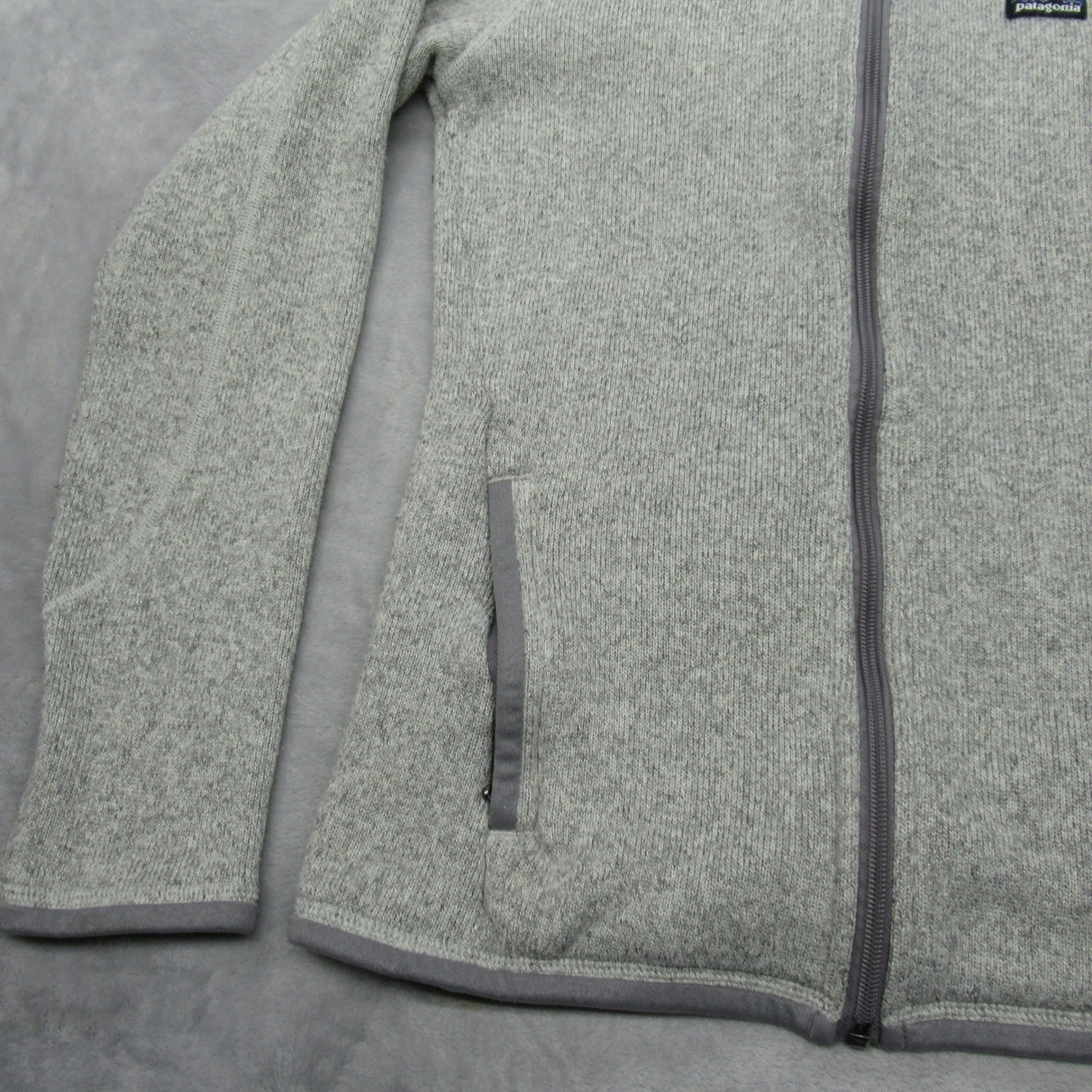 Patagonia Jacket Womens XS Pockets Gray Better Sweater Fleece Full Zip Outdoor thumbnail 7