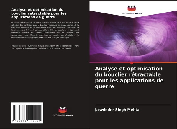 Jaswinder Singh Mehta | Analyse Et Optimisation Du Bouclier RéTractable Pour...-image