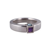 Montblanc Boheme Sterling Topaz Amethyst Ring...