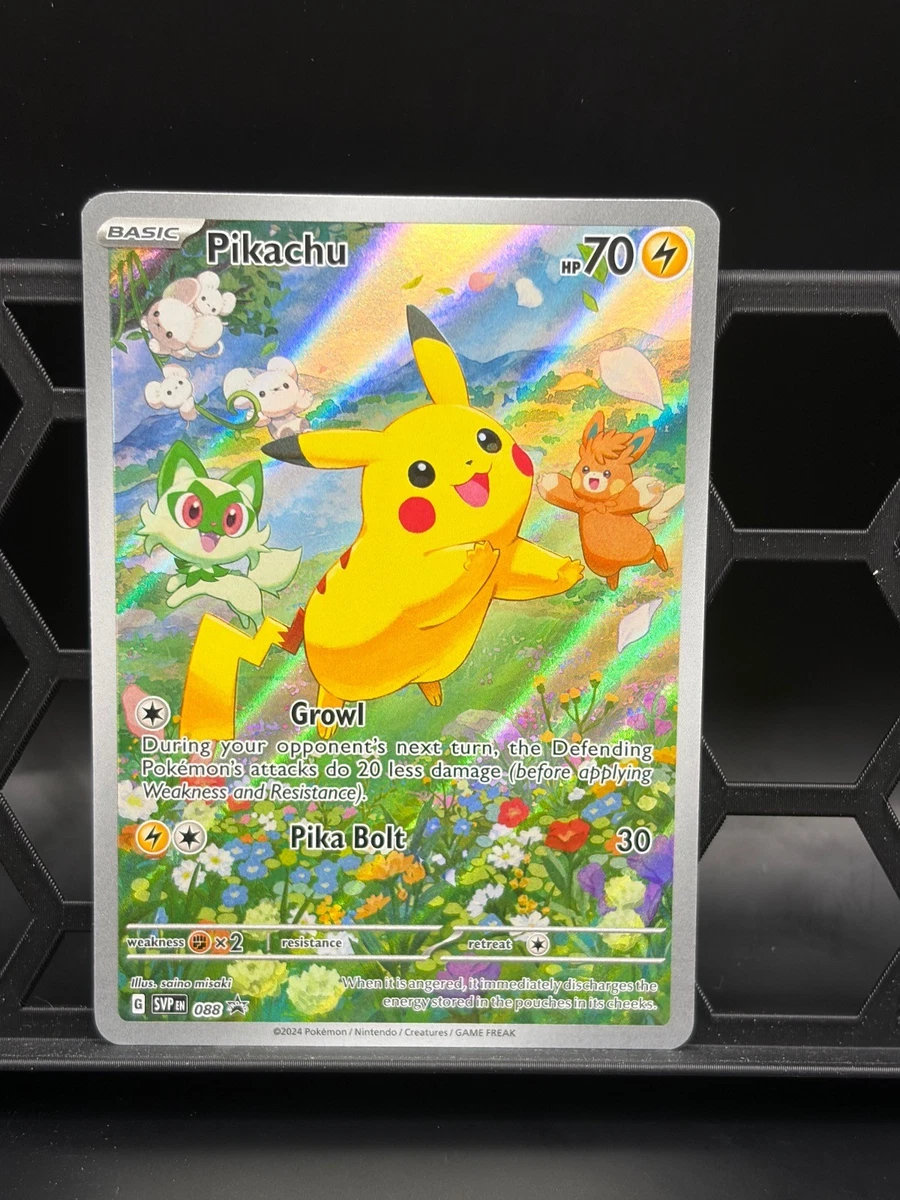 25+ Pikachu 088 Sv: Scarlet & Violet Promo Cards for sale