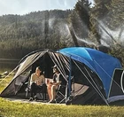 Coleman Carlsbad 8 Person Dark Room Fast Pitch Tent Screen Room 15x12ft Camping