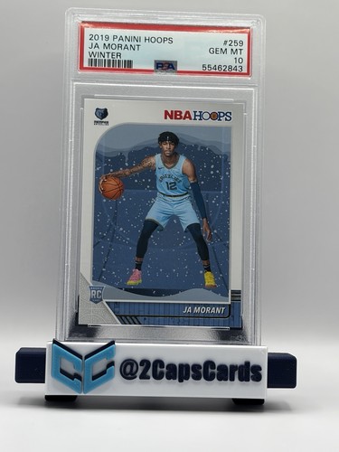 2019-20 Panini NBA HOOPS Ja Morant #259 Winter (RC) PSA 10