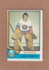 1974-75 TOPPS HOCKEY BILLY SMITH #82 ISLANDERS EXMT *A45367