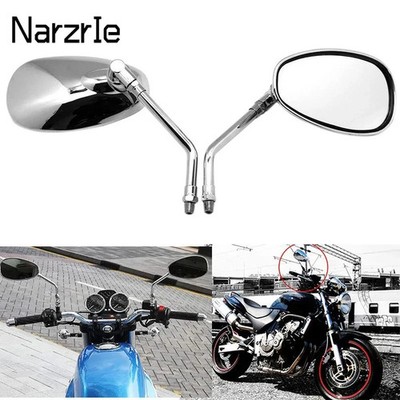 2Pc/Pair Motorcycle Scooter E-Bike Rearview Mirrors Honda Shadow Ace Magna VT750