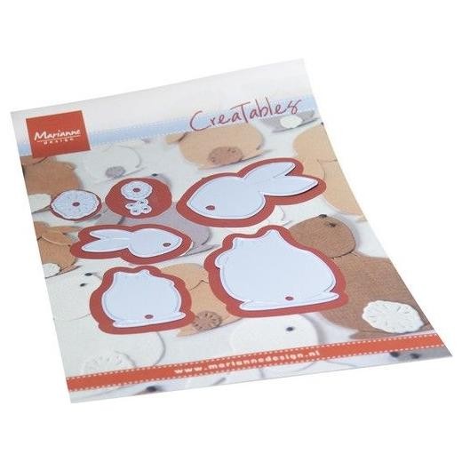Marianne Design Creatables Cutting Dies - Bunnies LR0850