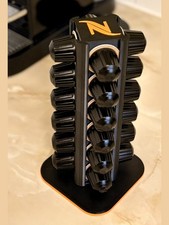 Nespresso Capsule Holder Tower | Rotating Coffee Pod Storage Organizer | 24-Pod