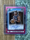 TERRENCE SHANNON JR. 2024-25 OPTIC RATED ROOKIE PINK RC AUTO /25