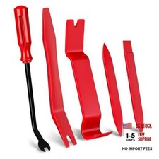 5 PCS Nylon Auto Trim Removal Tool Kit, No-Scratch Pry Tools Set for Car Door