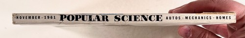 1961 Nov POPULAR SCIENCE Math & Memory Shortcuts SKYHOOKS Workshop projects MORE - Picture 3 of 7