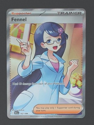Fenchel 162/086 - Black Bolt Pokemon TCG - NM