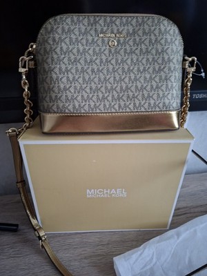 Michael Kors Damen Umhängetasche Gold