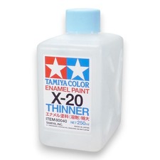 X-20 80040 Diluyente de esmalte (250 ml) para kits de modelos (Tamiya)