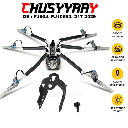 6 Spider Fuel Injectors For 1999-2013 Chevrolet Silverado GMC Sierra 1500 4.3L