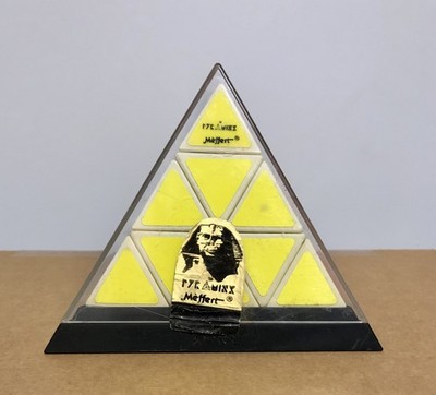 Vintage Original The Pyraminx Twisty Puzzle 1981 Uwe Meffert Germany Boxed Fantastic