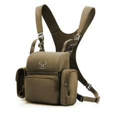 Binocular Harness Chest Pack: Bino Case with Rangefinder Pocket