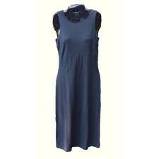 Eddie Bauer Sleeveless Maxi Dress XS New Eyelet Embroidered Boho Comfy Modest