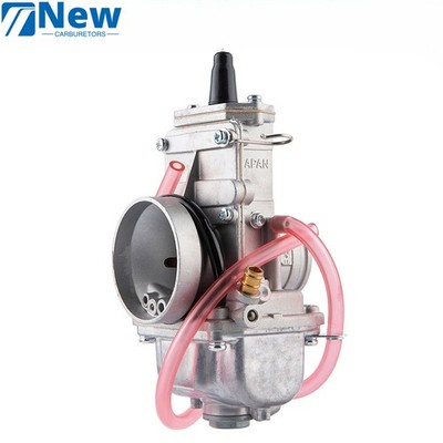 34MM Carburetor Flat Slide Smoothbore For Mikuni TM34 Fit 300cc-350cc Engine