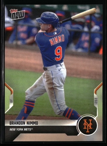 2021 Topps Now OD-258 Brandon Nimmo