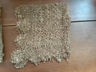 lot of crochet items three pot holders , crocheted flowers,  2 net  tablecloths — photo 6
