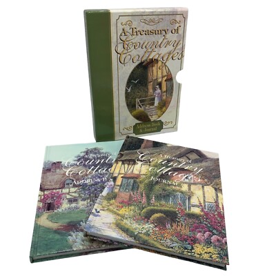 New A Treasury of Country Cottages Matching Address Book & Journal Cottage Core