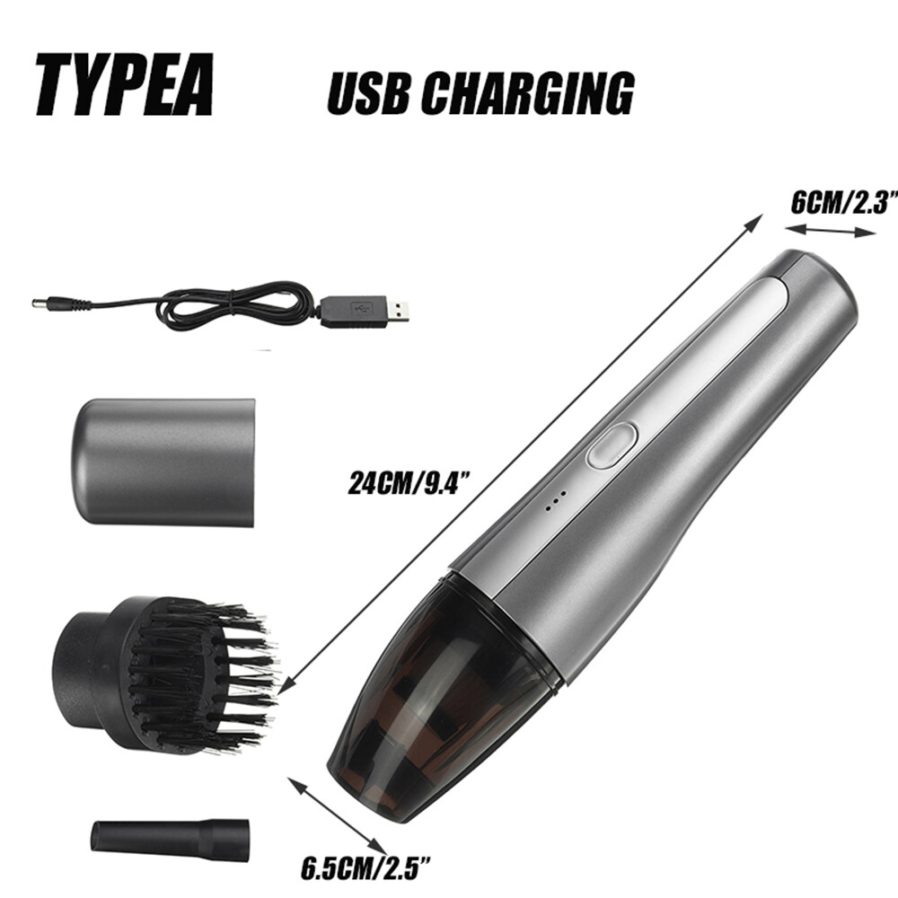 42000RPM Cordless Handheld Car Vacuum Cleaner Mini Portable Auto