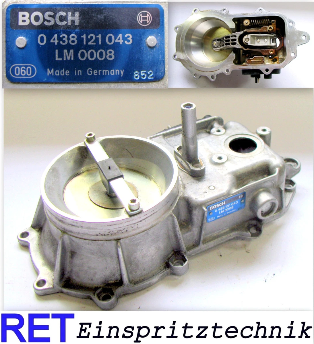 Luftmengenmesser BOSCH 0438121043 Mercedes Benz 190 E W 201 LM0008 
