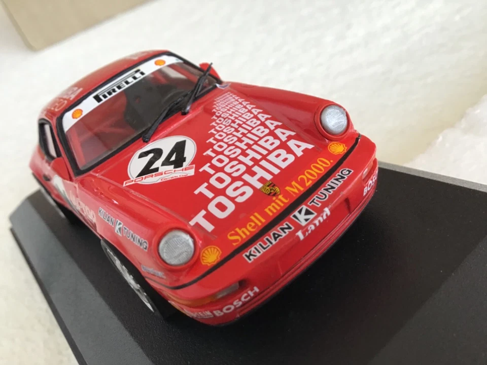 1/43  MINICHAMPS   PORSCHE 911 Carrera 2，1994, rare ，K tuning, mint,++  ! - Image 2 of 4