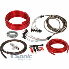 Belva BAK46 Complete 4 Gauge for 5- or 6-Channel Car Amplifier Wiring Kit