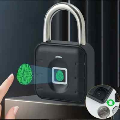 Waterproof Fingerprint Padlock Lock Smart APP Bluetooth Lock Door Keyless Safety