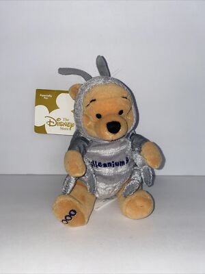 Winnie The Pooh Millennium Bug Euro 2000 bean bag plush