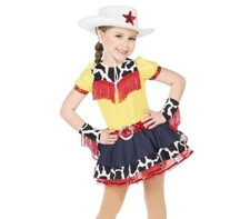 Brand New In Package A Wish Come True Dance Costume 19132 Cowgirl Child XS