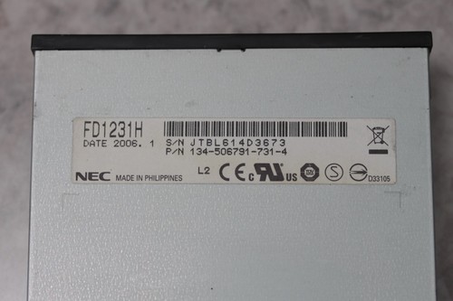 NEC FD1231H Internal Floppy Disk Drive FDD 3'5" 1.44Mb BLACK - Picture 3 of 8