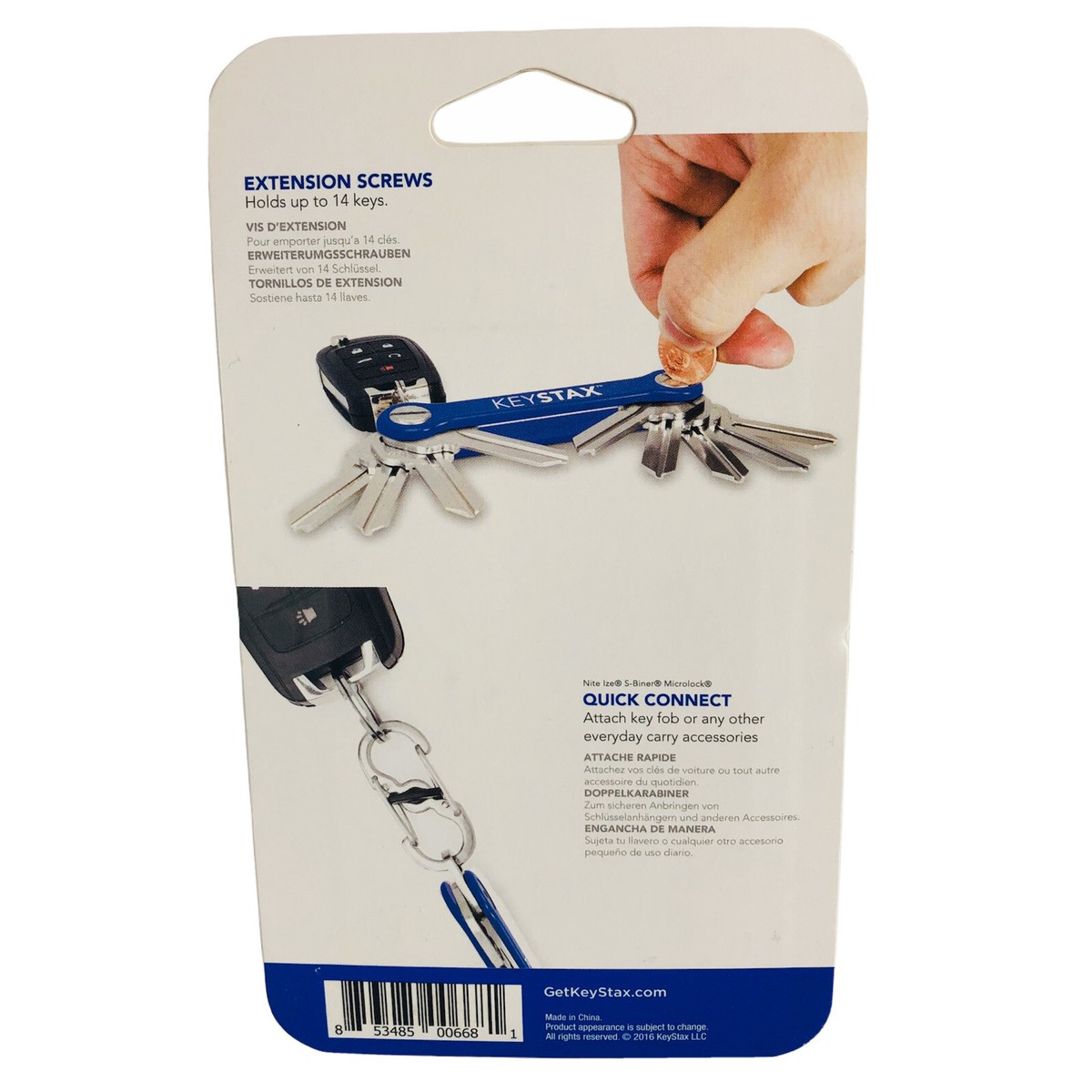 KeySmart Accessory Pack - Expansion Pack-14 Keys, Quick Disconnect