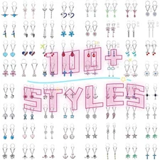 2X Sexy Adjustable Nipple Rings Non-Piercing Clip On Dangle Fake Nipplerings