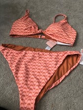 Dippin' Daisy's Bikini Set Reversible Bottom Women  s Plus 3X New